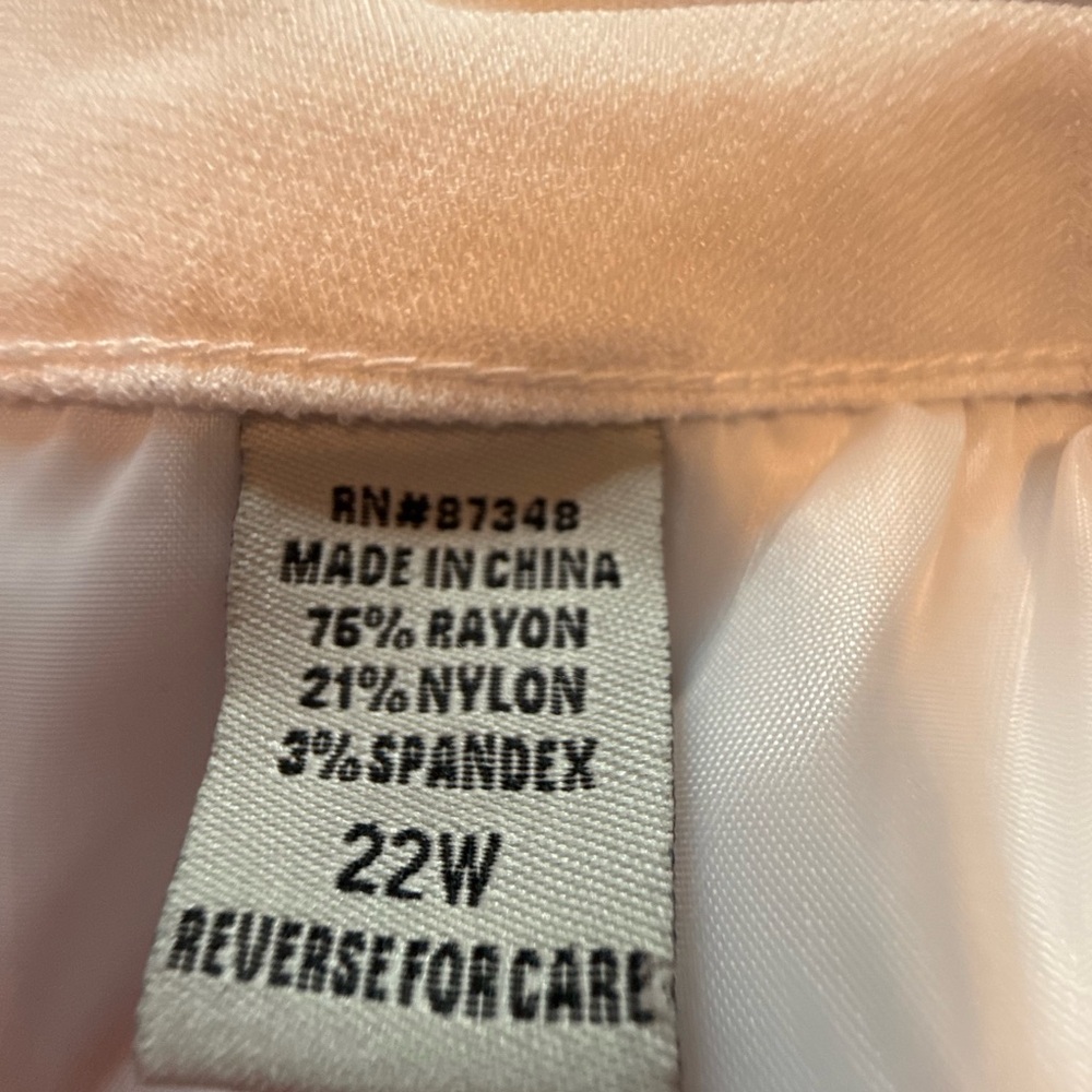 Ladies White Sabrina Lauren Shorts, NWT, 22W - Picture 5 of 11